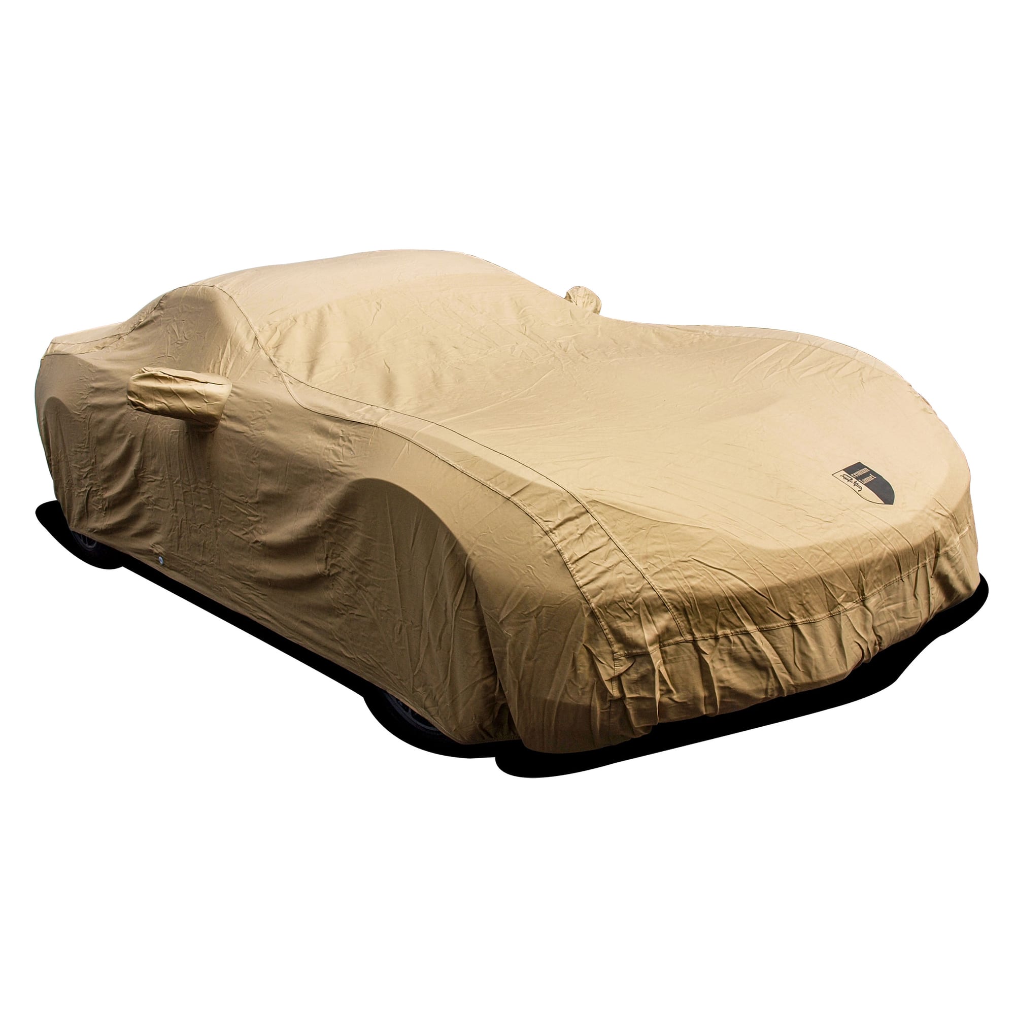 C7 New Premium Flannel Indoor Car Cover - Tan - Coupe & Convertible (Exc Z06) 2014-2019