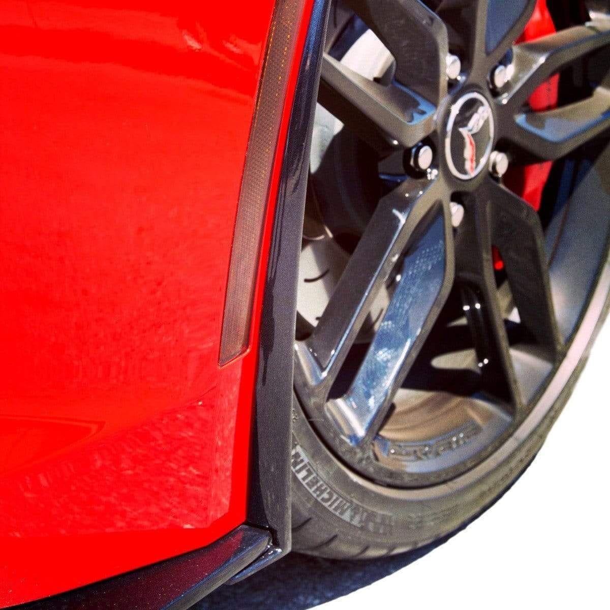 New ACS-C7 Front Wheel Deflectors in Carbon Flash 2014-2019