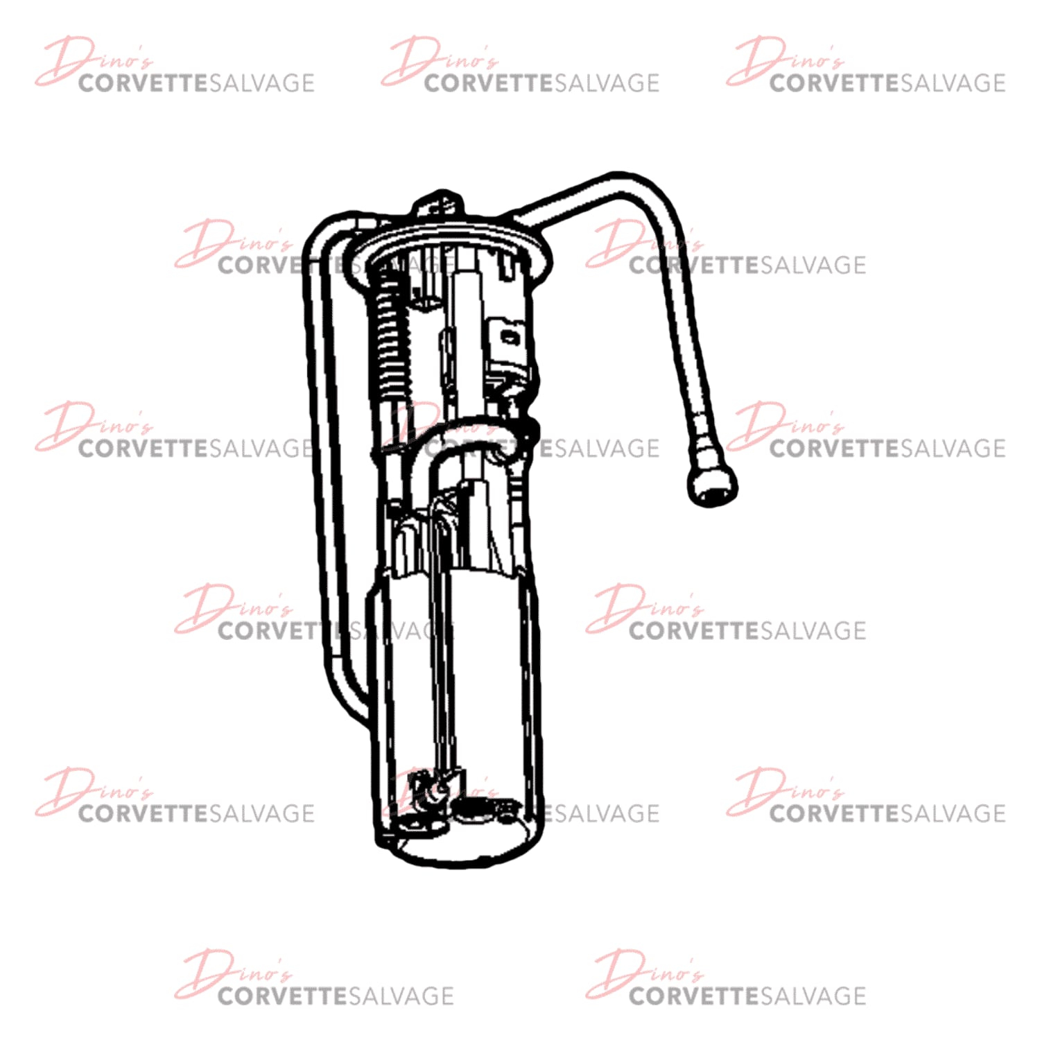 C6 Used ZR1 Fuel Tank Fuel Pump Module with Fuel Level Sensor 2009-2013