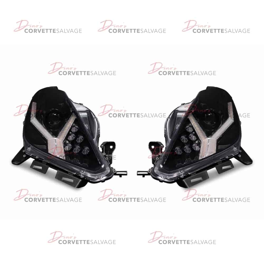 C7 Corvette Morimoto XB LED Headlight Set 2014-2019 View 5