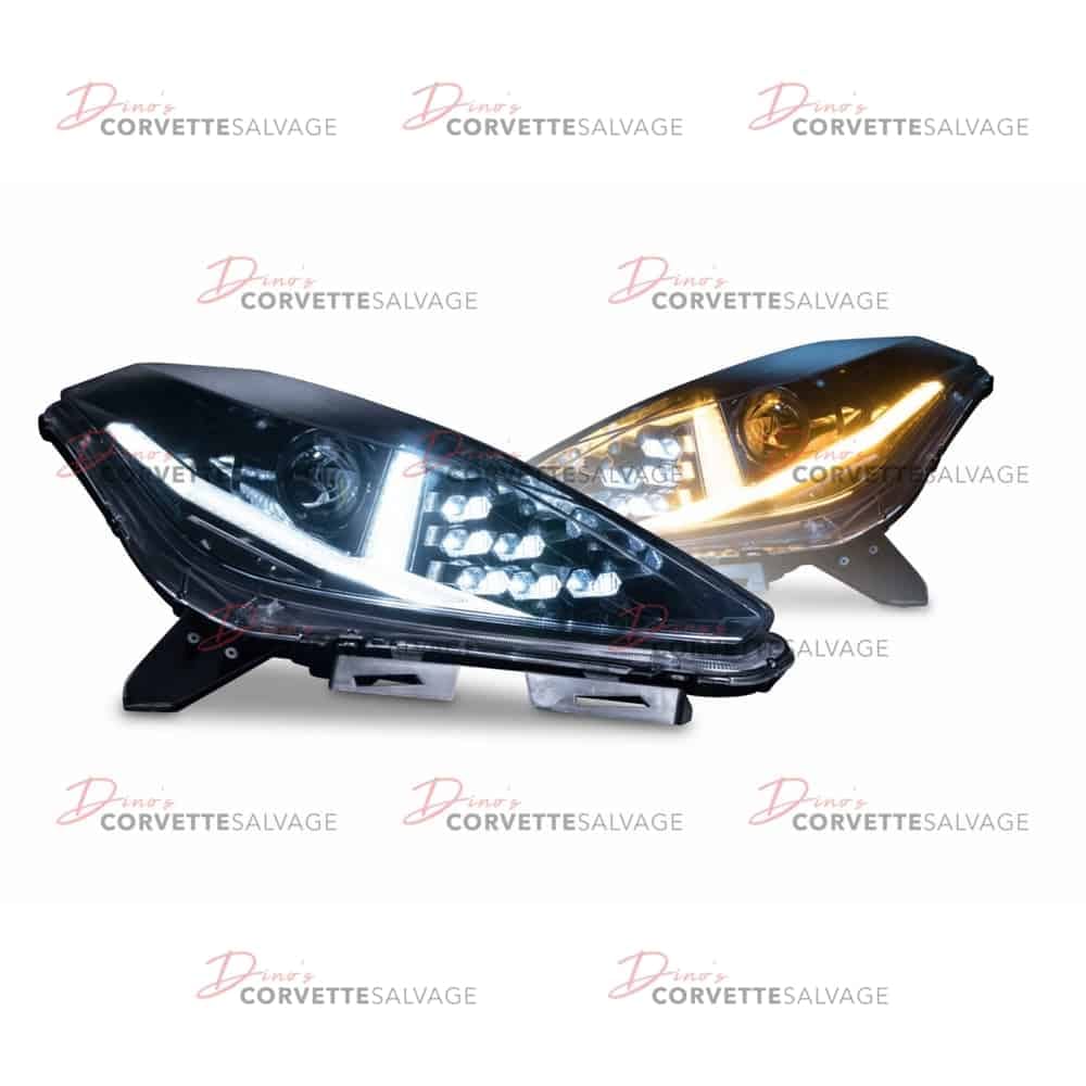 C7 New Morimoto XB LED Headlight Set 2014-2019