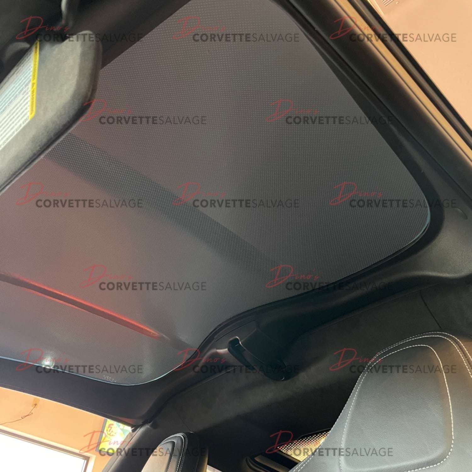 C4-C8 New Corvette Coupe Transparent Roof Sun Reduction Film Shade Late 1986-2022 Installed