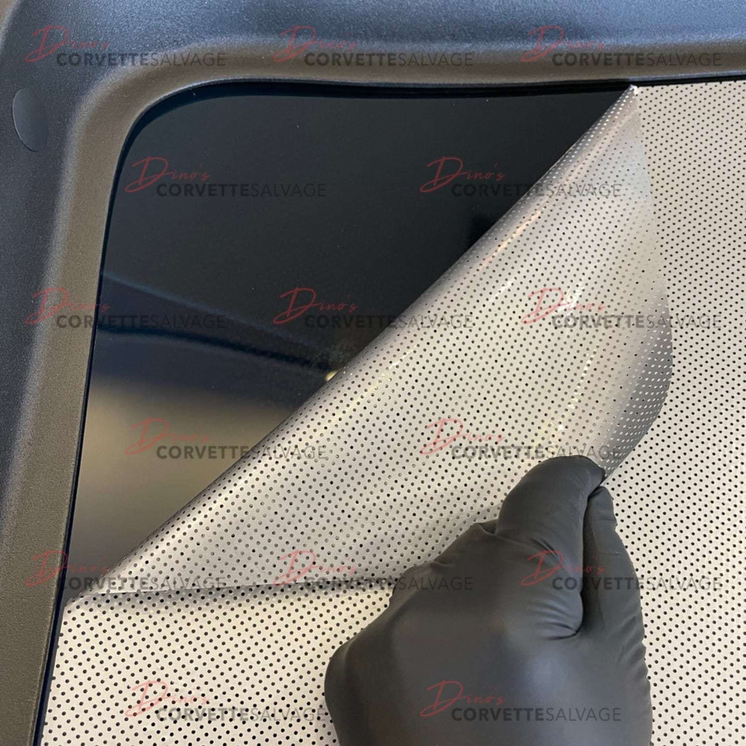 C4-C8 New Corvette Coupe Transparent Roof Sun Reduction Film Shade Late 1986-2022 Removal