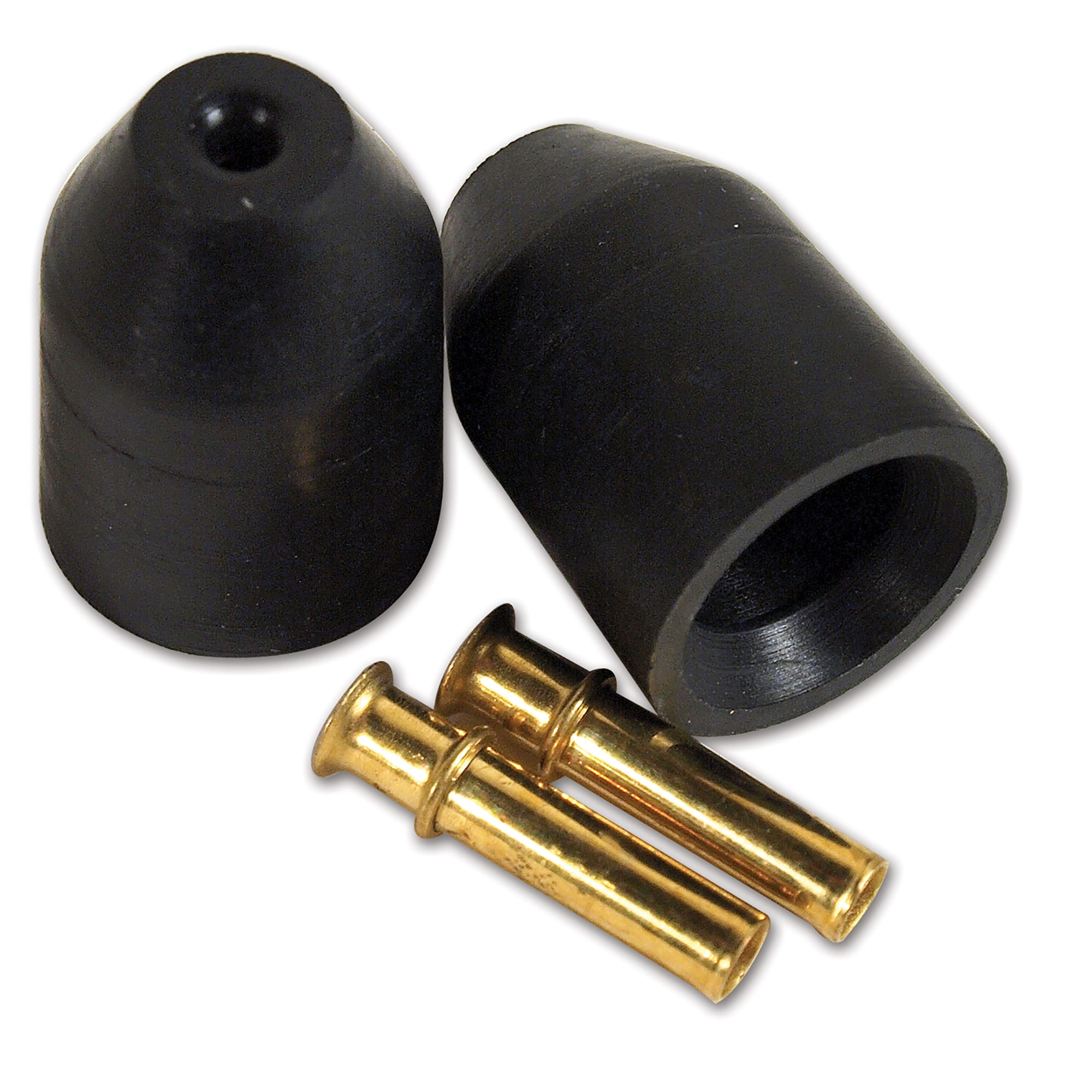 C3 New Terminals: Front Parking/Turn Signal Light Fiberoptic Ferrules/Ends & Boots 1968-1971