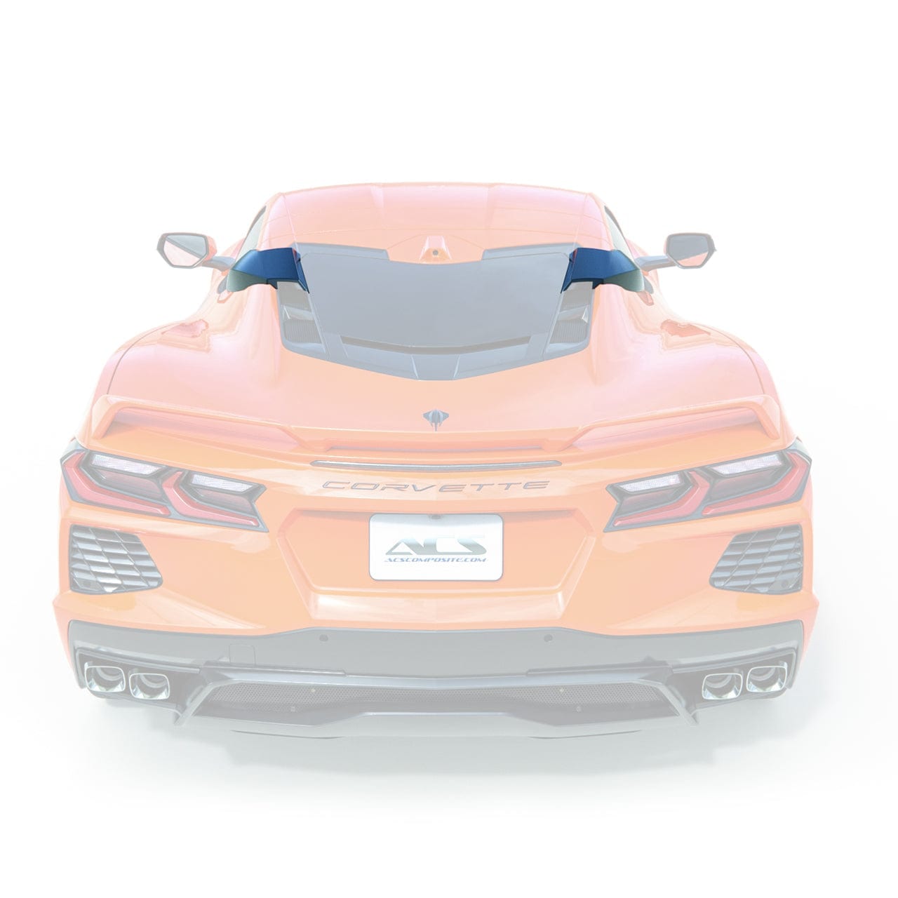 New C8 Coupe Rear Intake Ports 2020-2026