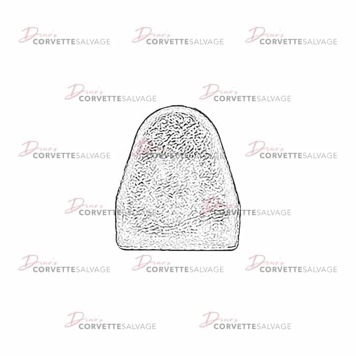 C4 Used Seat Belt Bolt Cover 1984-1996