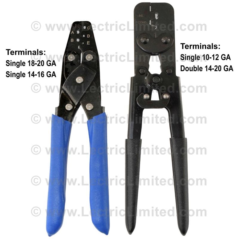C1-C3 New Restomod Series Terminal Crimping Tool Set 1953-1976