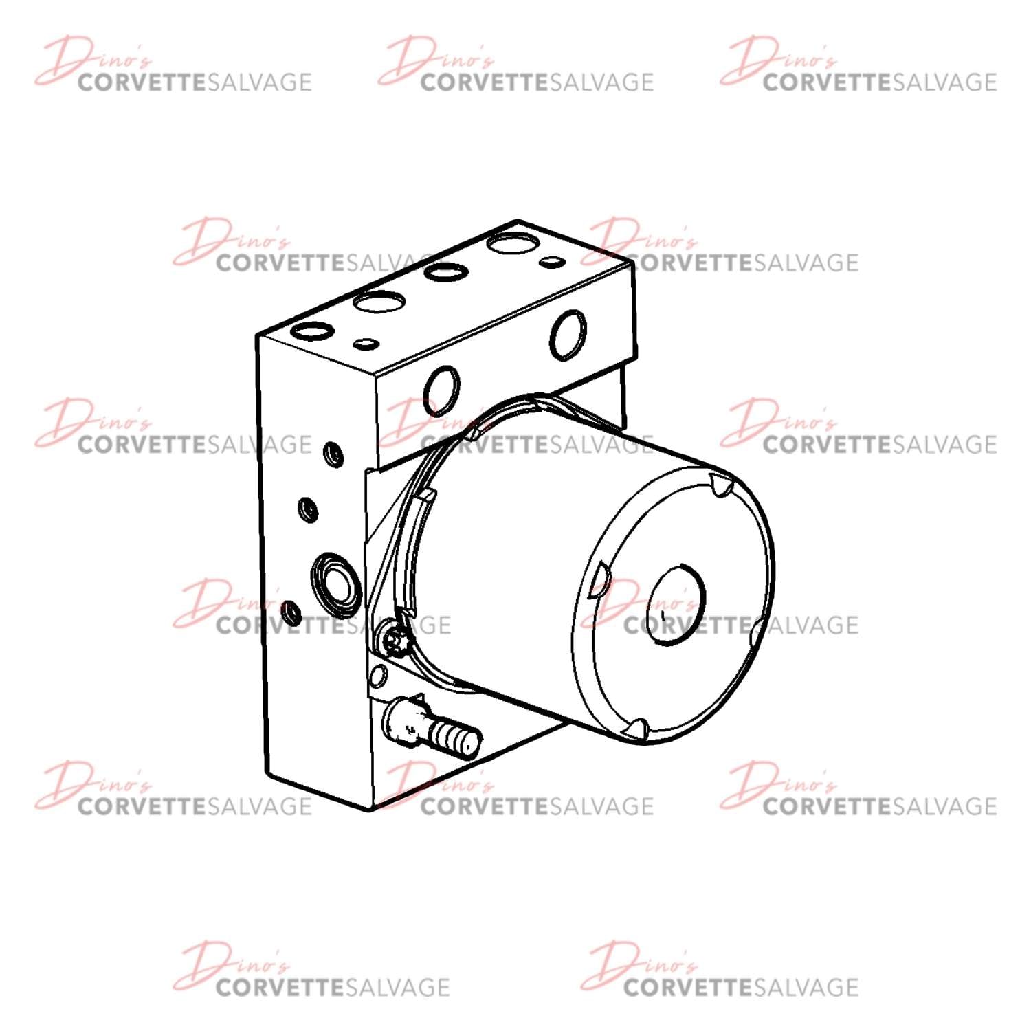 C7 Used Brake Pressure Modulator Valve 2014-2019