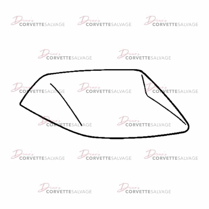 C4 Used Rear Compartment Lift Window 1984-1996
