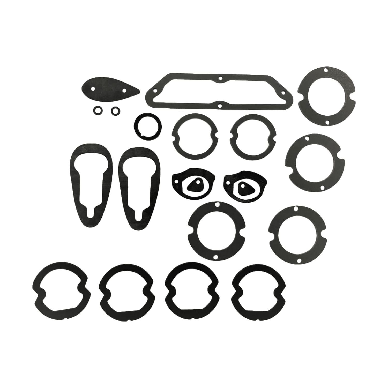 C2 New 21-Piece Body Seal Kit 1963-1964