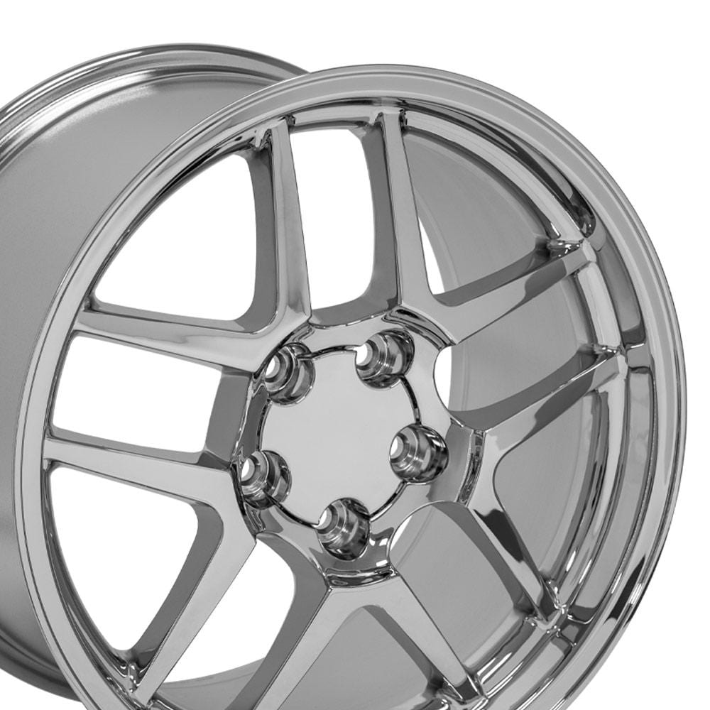 C4-C5 New Chrome 18x10.5 Wheel (CV04) 1988-2004