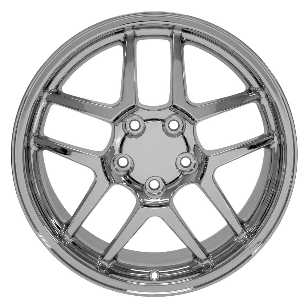C4-C5 New Chrome 18x10.5 Wheel (CV04) 1988-2004