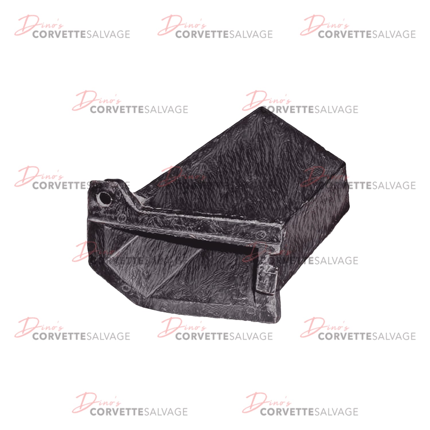 C2 Used Heater Duct Extension 1963