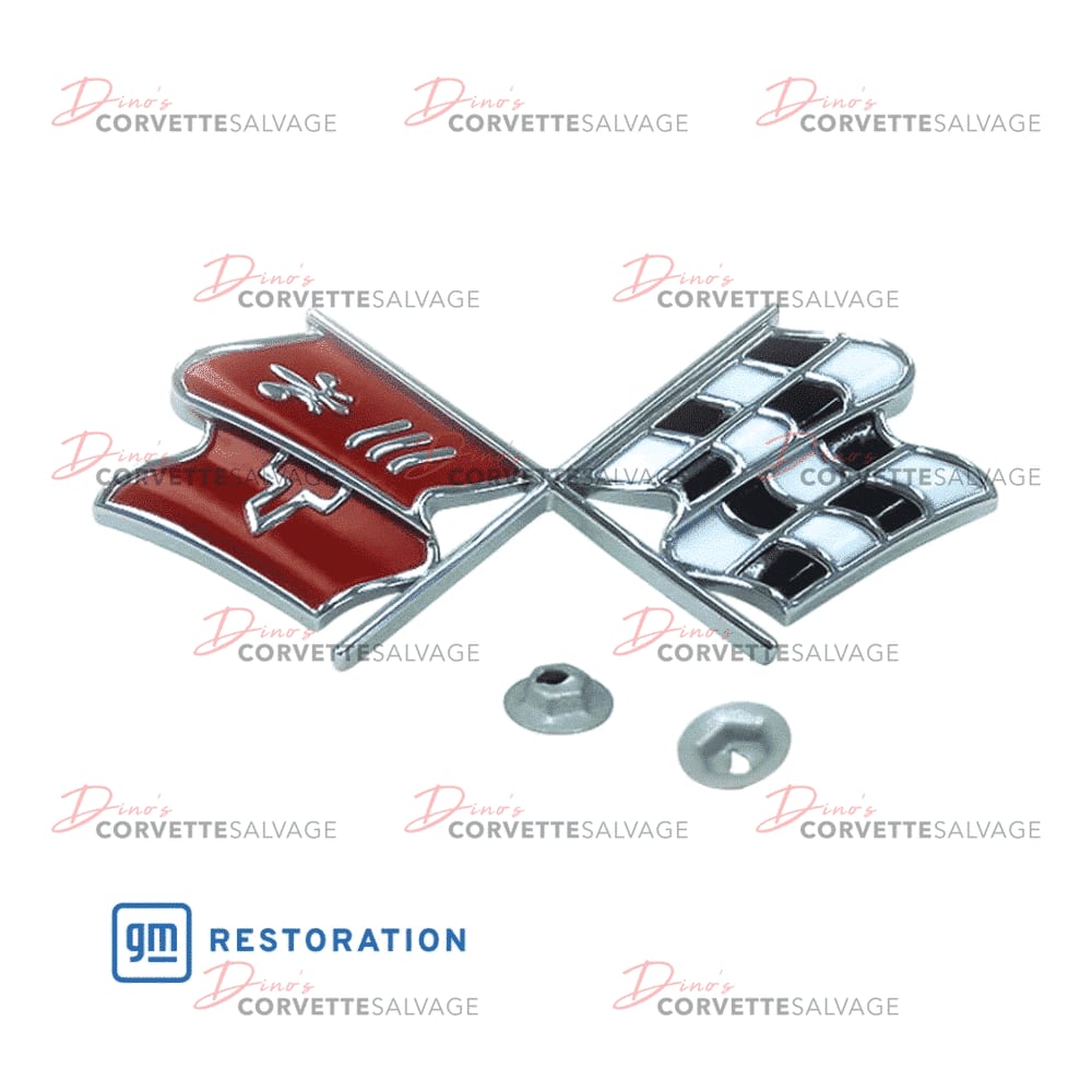 C3 New Imported Front Nose Emblem 1968-1972