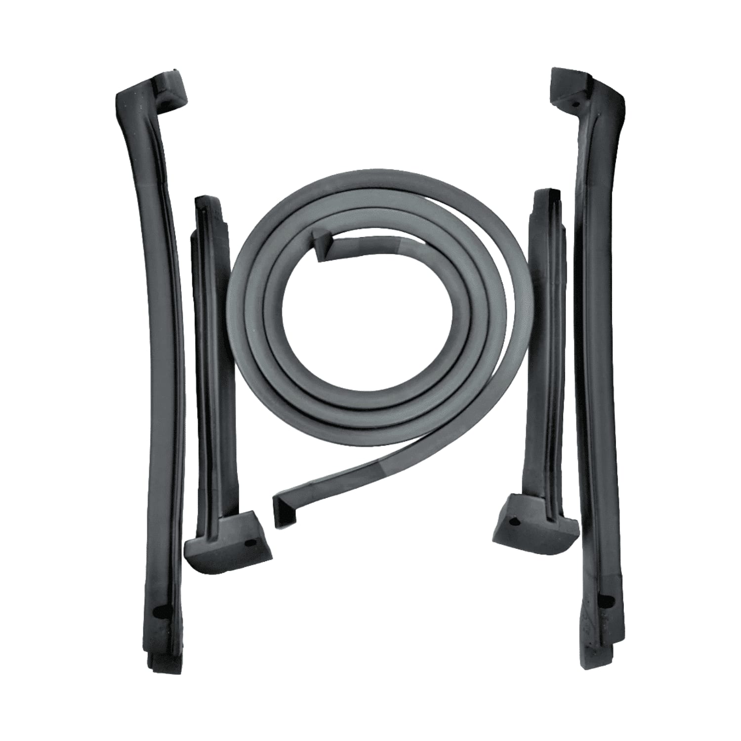 C4 New 5-Piece Hardtop Weatherstrip Set 1986-1996