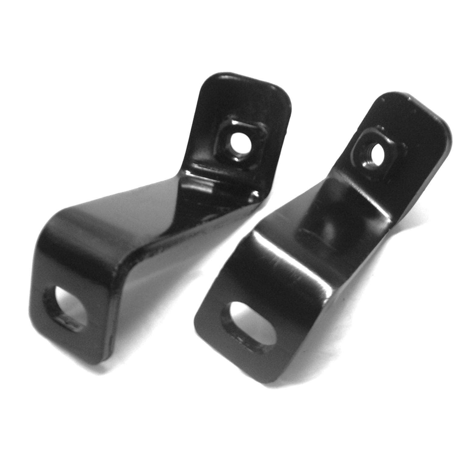 C3 New Driver-Side Rear Center Bumper Brace, On Bumper 1968-1973