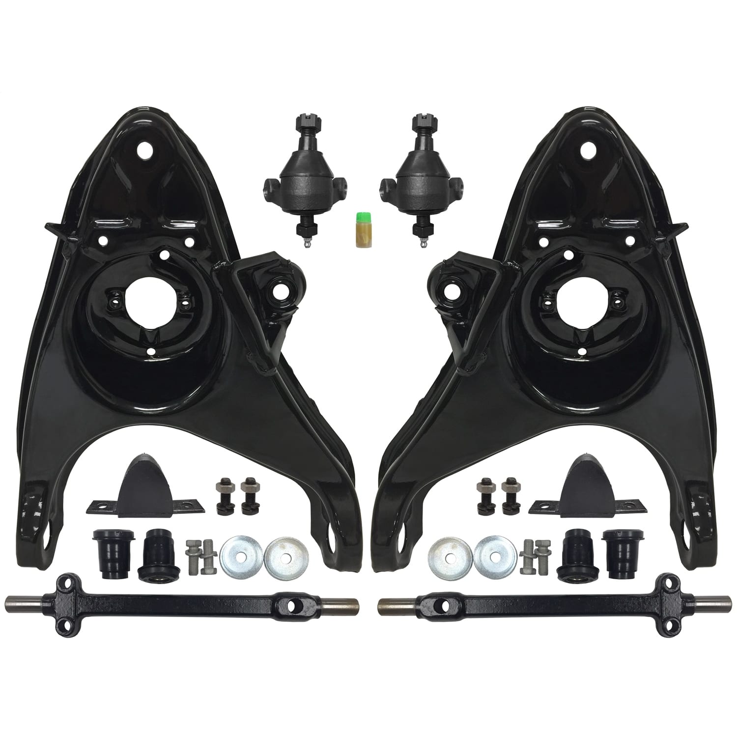 C2/C3 New OE Style Complete Control Arm Urethane Set 1963-1982