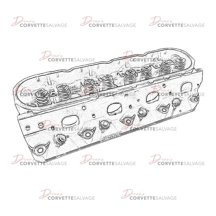 C5 Used LS6 Aluminum Head 2001-2004
