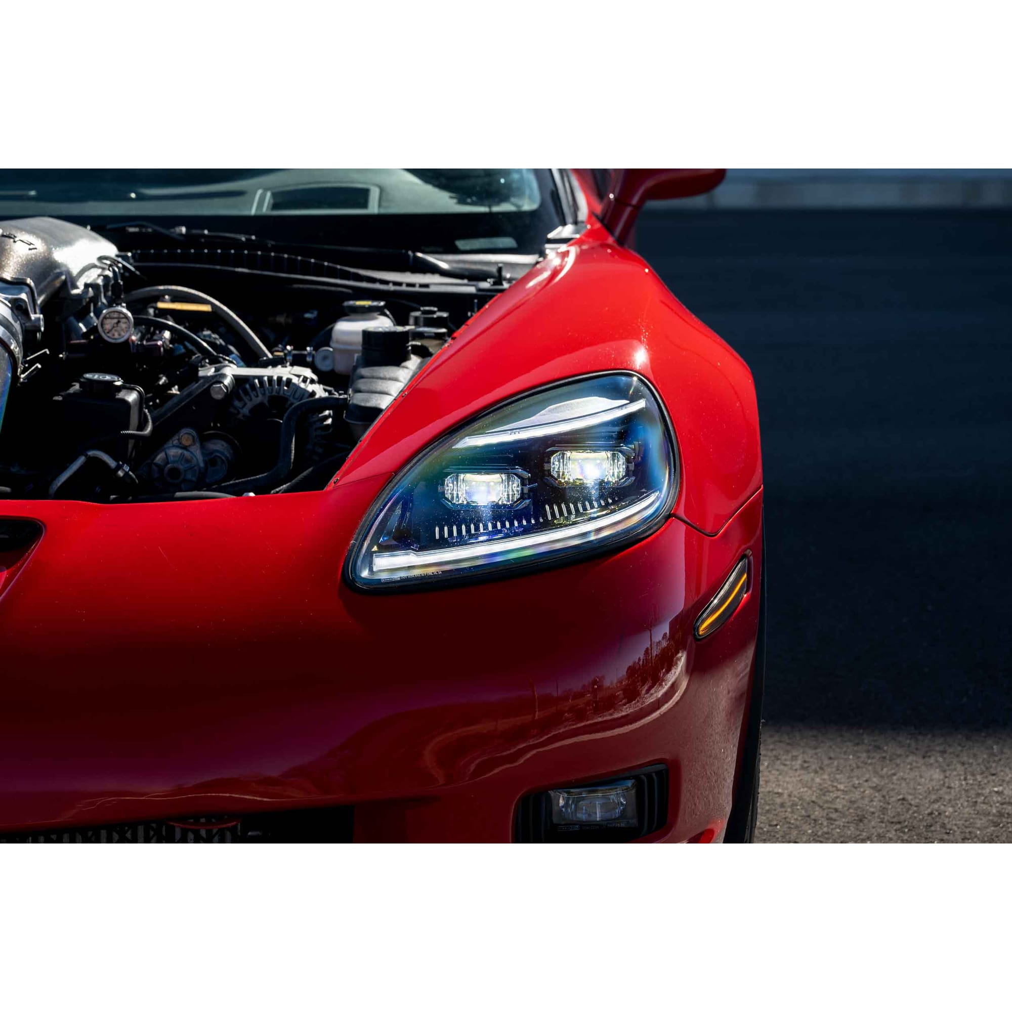 XB Evo Headlights: 05-13 Corvette C6 (Set)