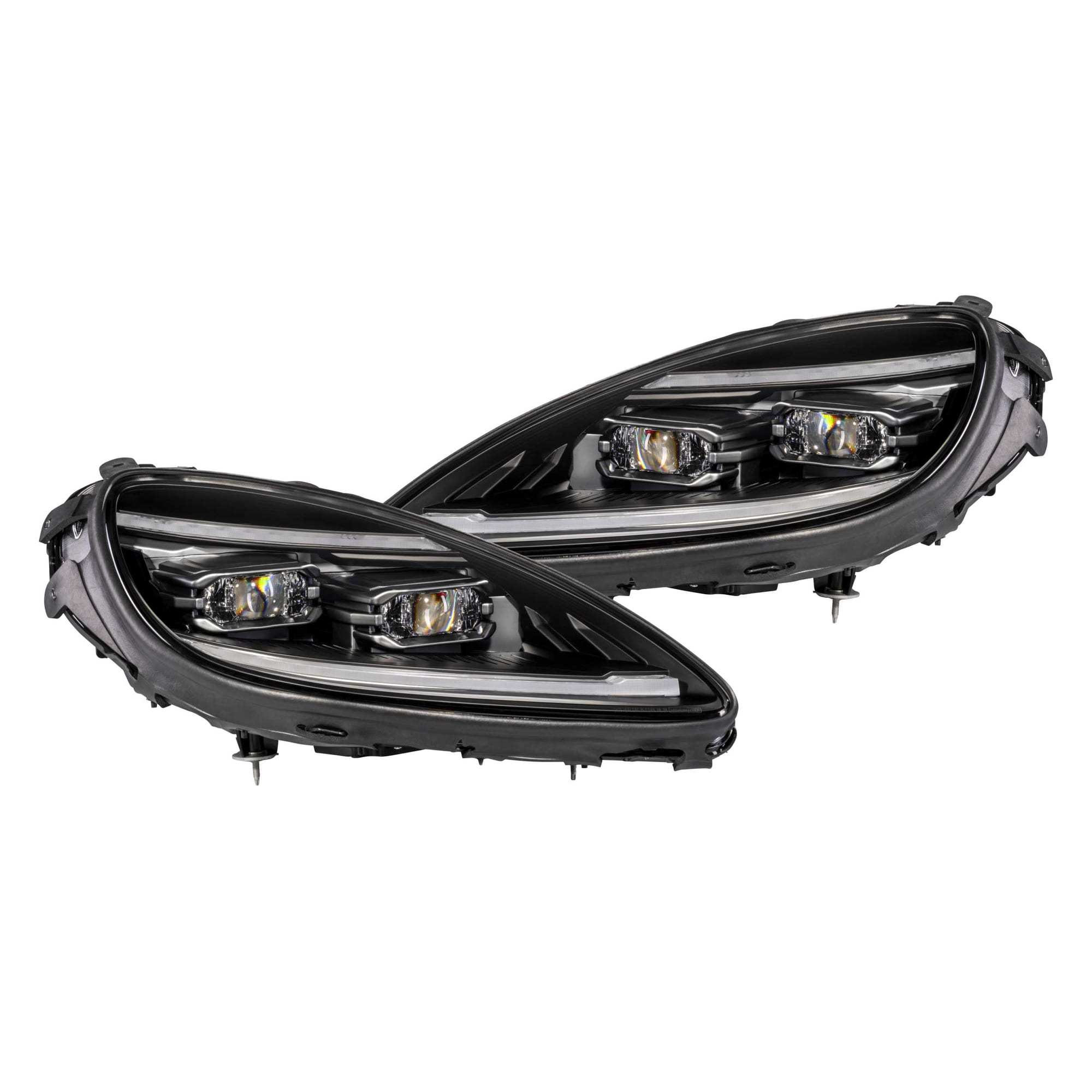 XB Evo Headlights: 05-13 Corvette C6 (Set)