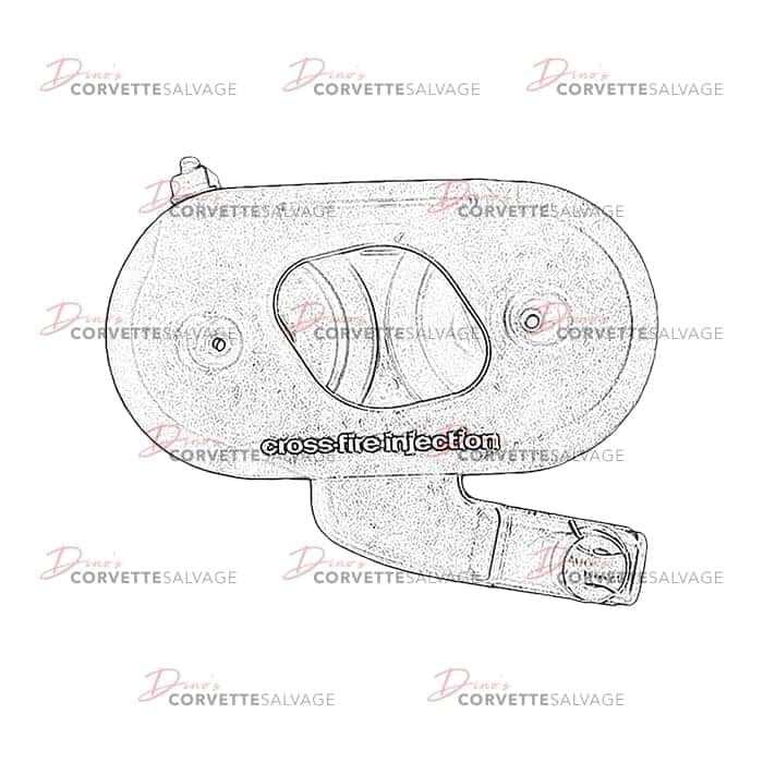 C3 Used Crossfire Injection Air Cleaner Assembly 1982
