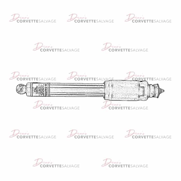 C5 Used Z06 Front Shock Absorber 2001-2004