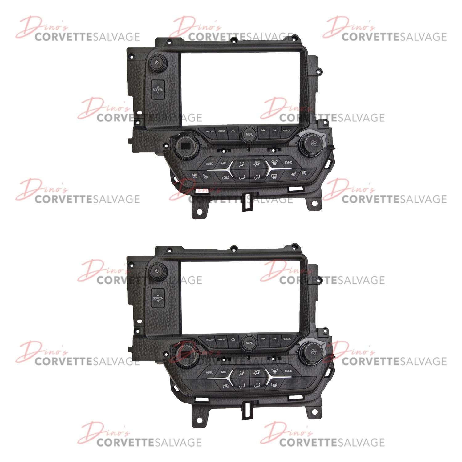 C7 Used AM/FM Radio Stereo Climate Control Panel 2014-2019