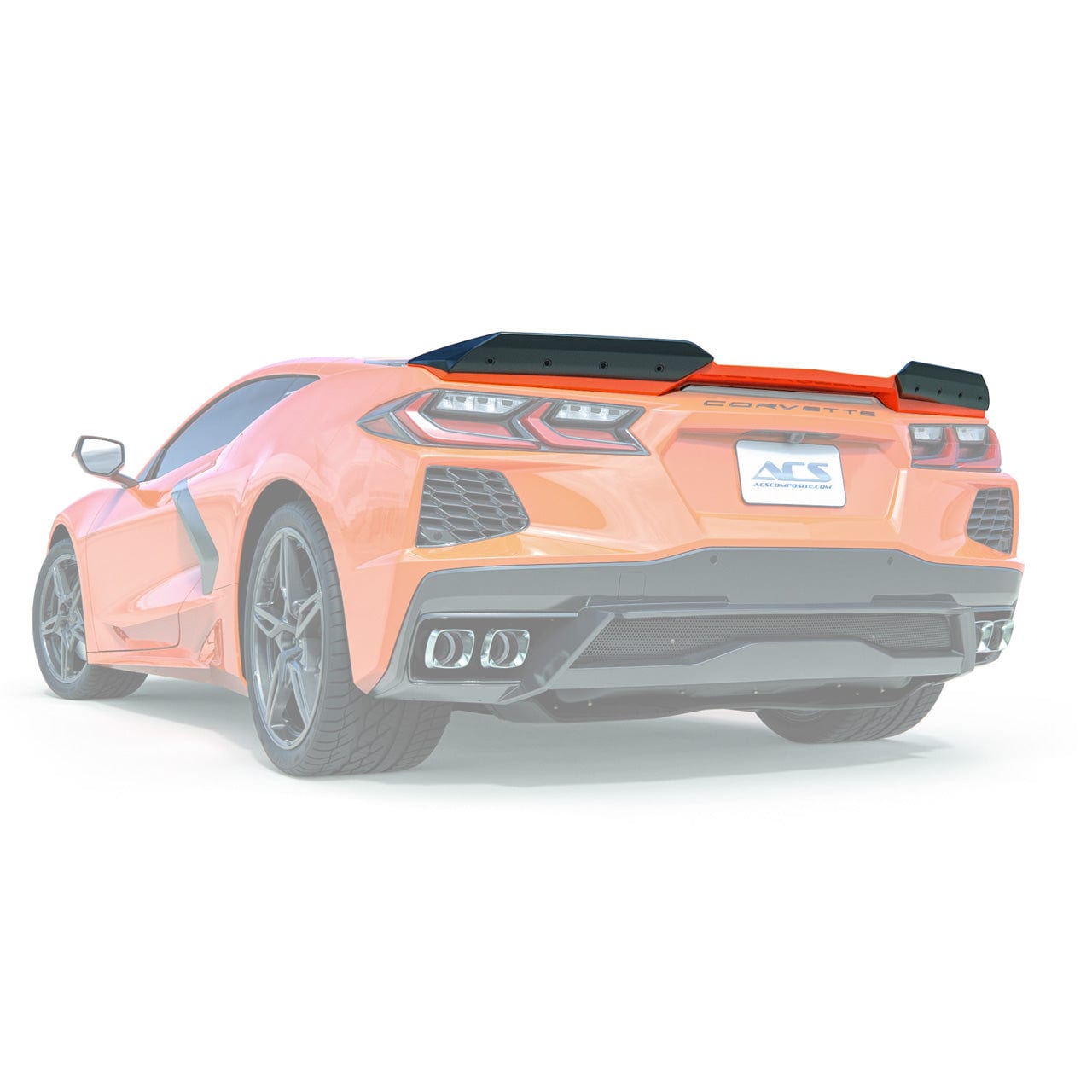New C8 Stingray Zero8 Wicker Spoiler 2020-2026
