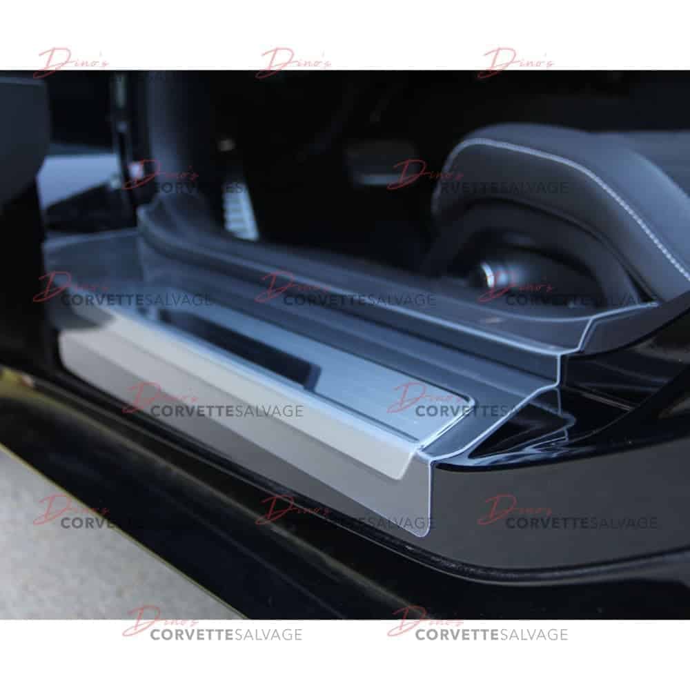 C8 New Clear Door Sill Protector Set 2020-2021 image 2