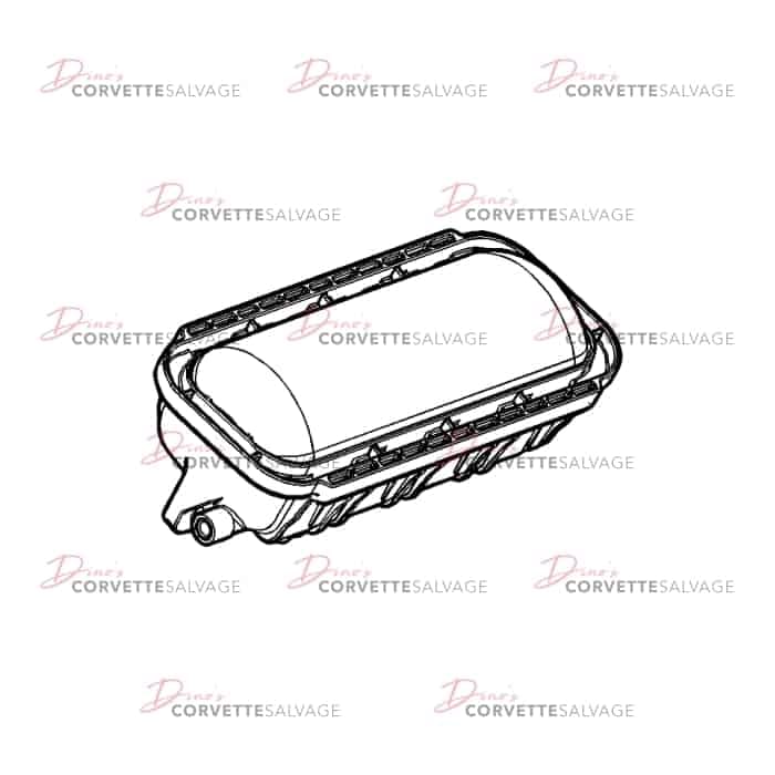 C7 Used Passenger-Side Airbag 2014-2019