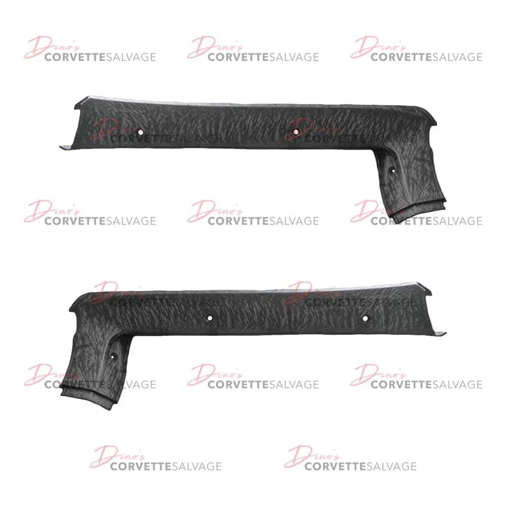 C3 Used Interior A Pillar Windshield Trim 1978-1982