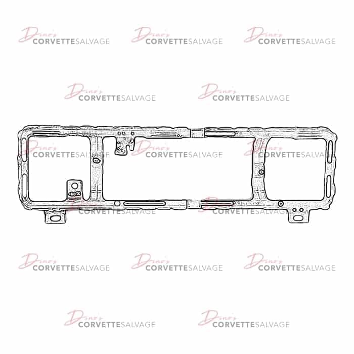 C4 Used Passive Keyless Entry (PKE) Antenna 1993-1996