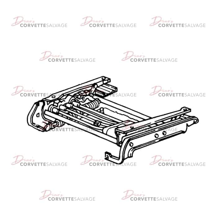 C4 Power Seat Track Assembly Rebuilding Service 1984-1996