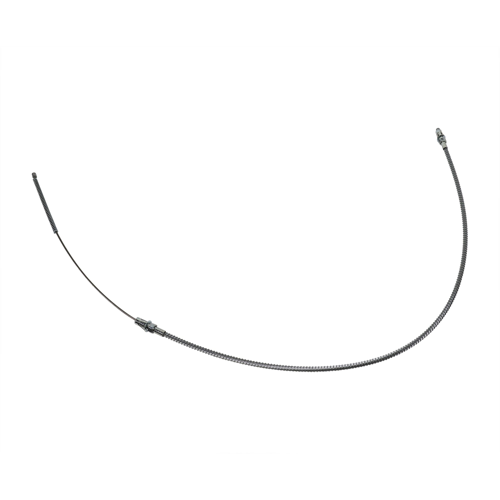 C2 New Passenger-Side Park Brake Cable, Rear 1963