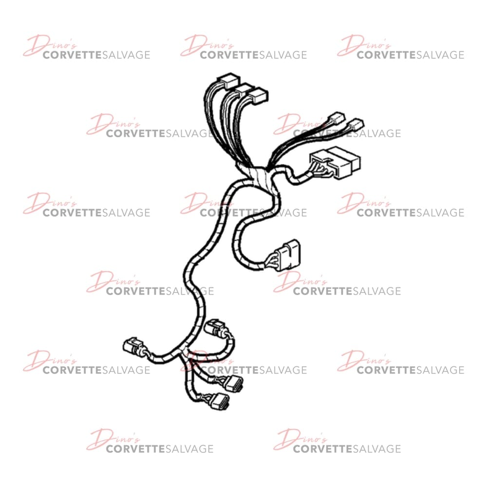 C5 Used Driver-Side Seat Wiring Harness 1997-2004