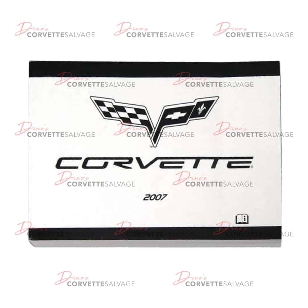 C6 PDF Corvette Owner’s Manual 2007