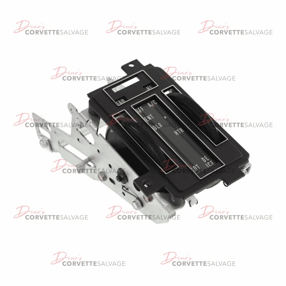 C3 New Heater Control Assembly with Air Conditioning 1968