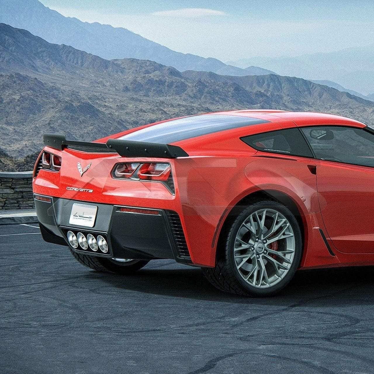 New C7 Stingray - Z06 Brake Scoop For GM WB 2014-2019