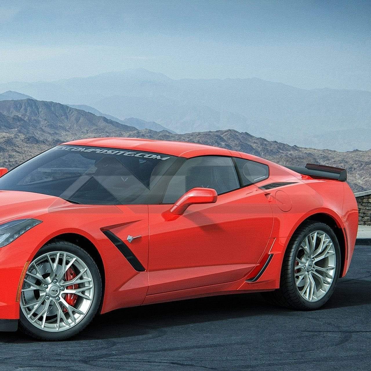 New C7 Stingray - Z06 Brake Scoop For GM WB 2014-2019