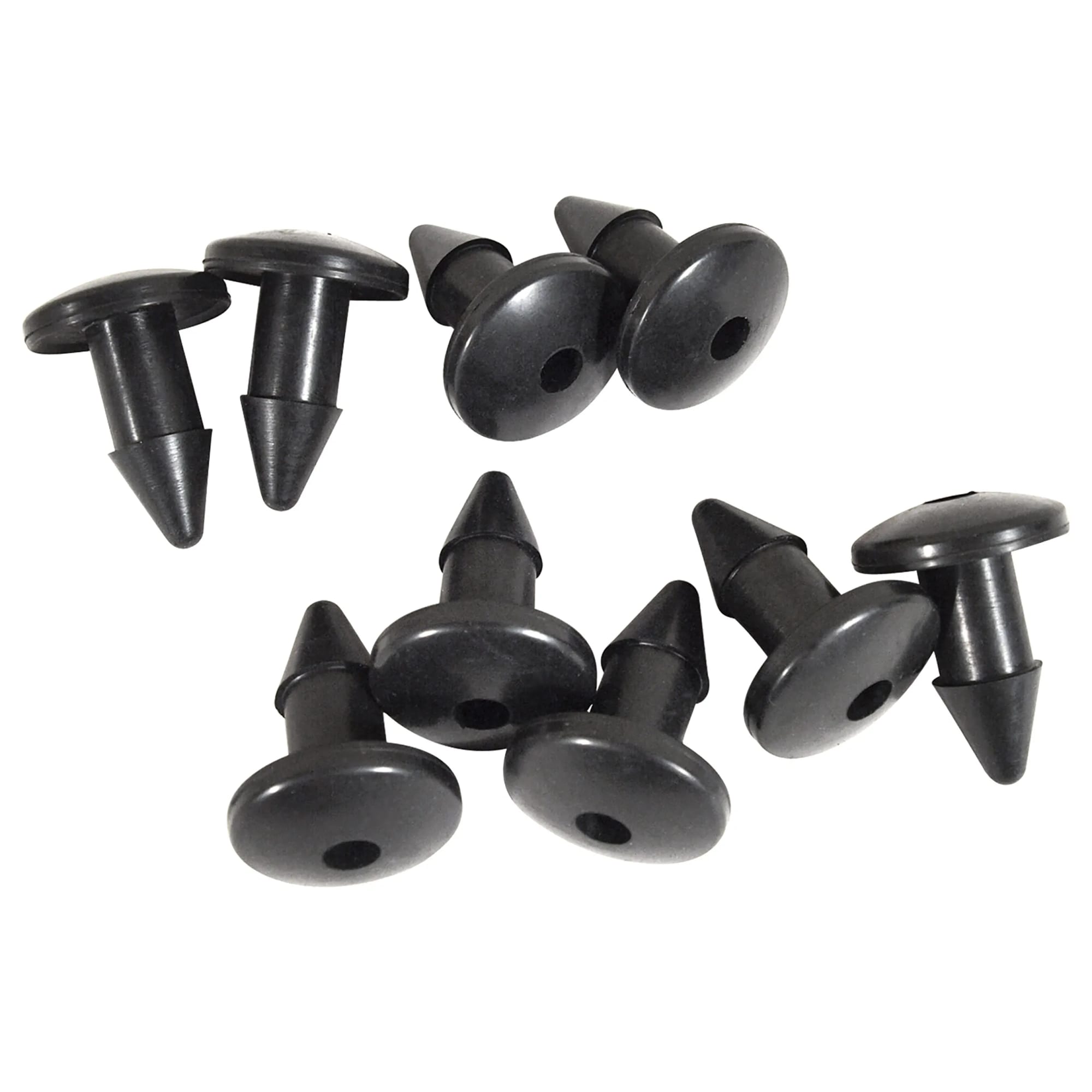 C3 New Firewall/Carpet Fasteners, Rubber 9 Piece Set 1968-1982
