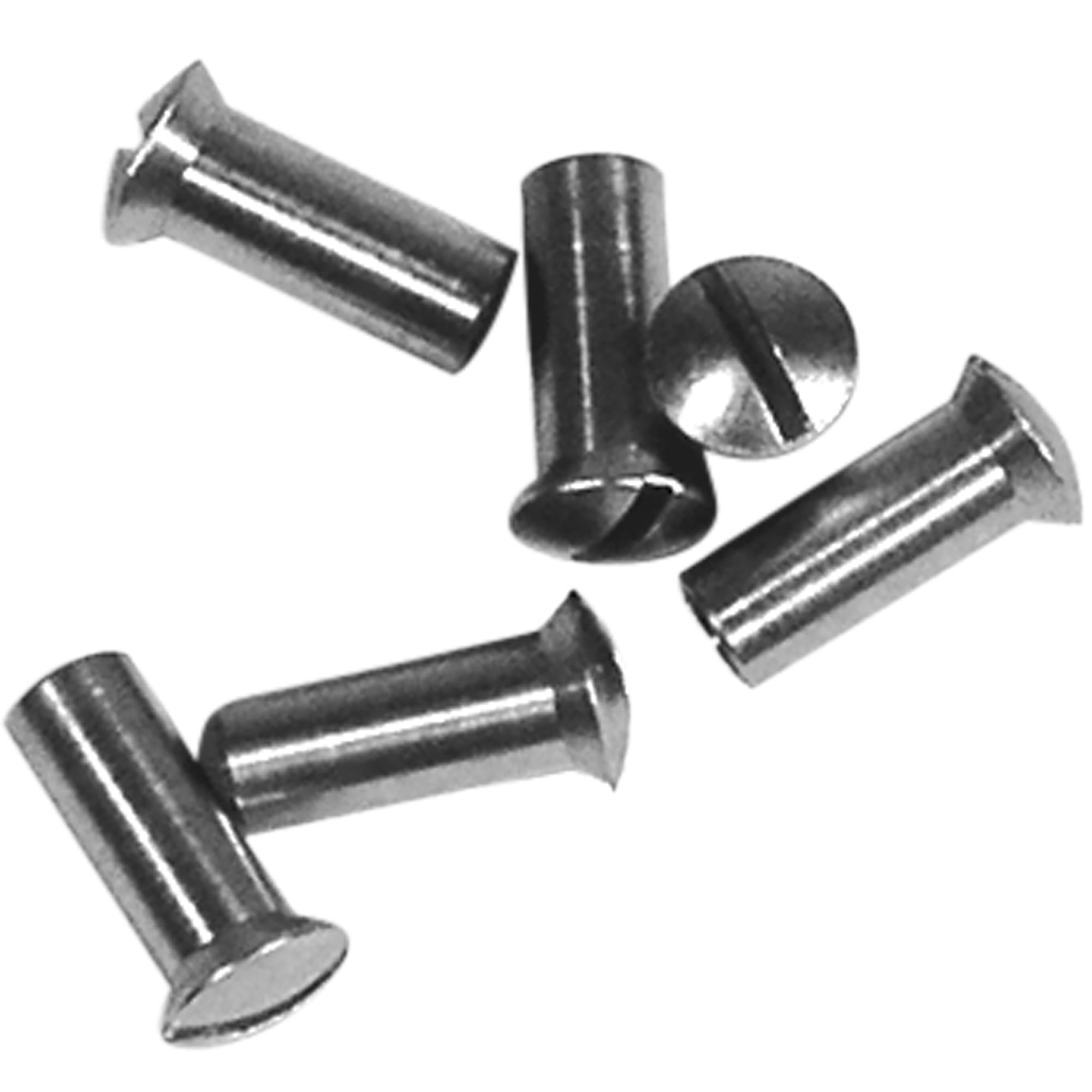 C1 New Hardtop Rear Window Barrel Nuts, 6 Piece 1956-1962