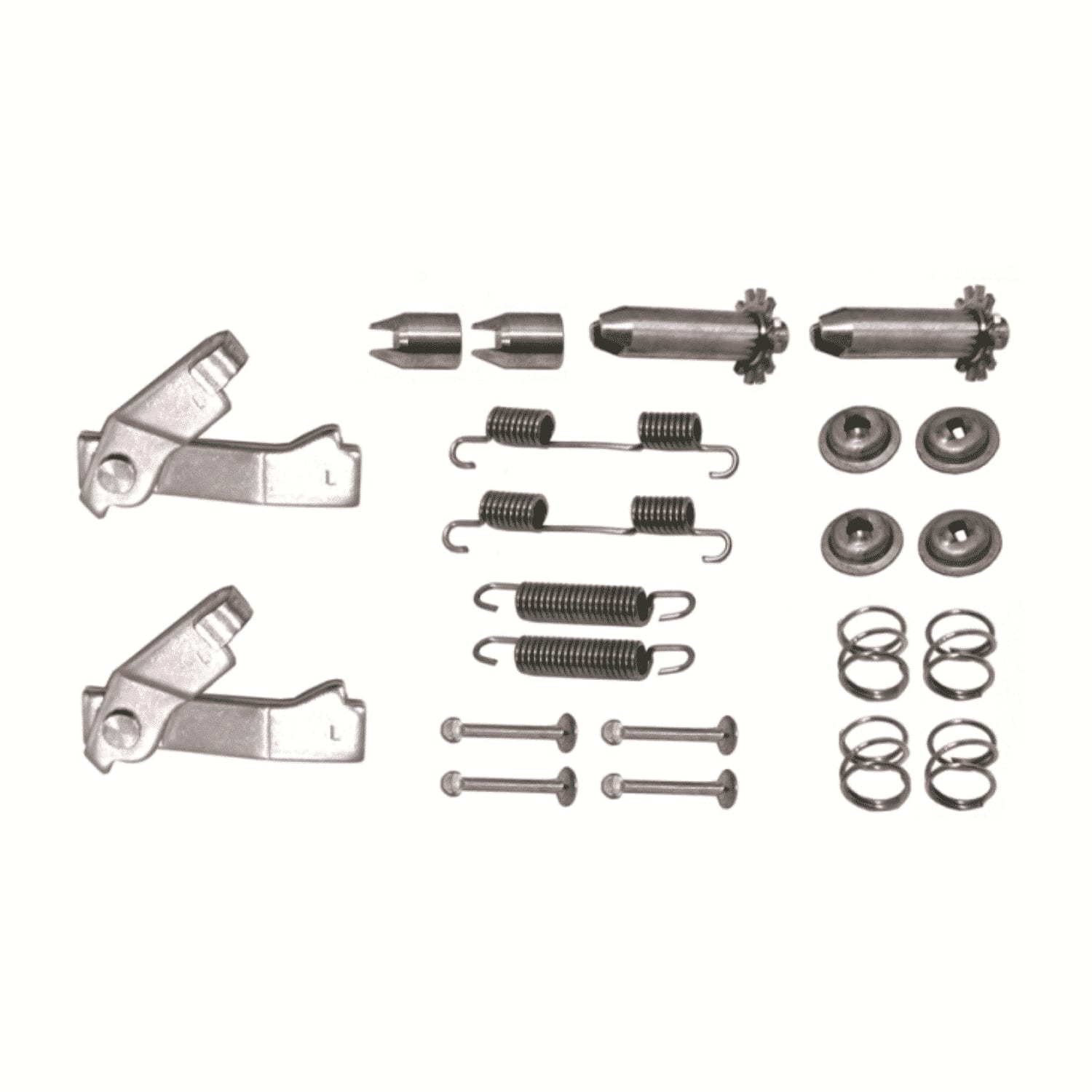 C2-C3 New Stainless Steel Emergency Brake Hardware Kit (Import) 1965-1982