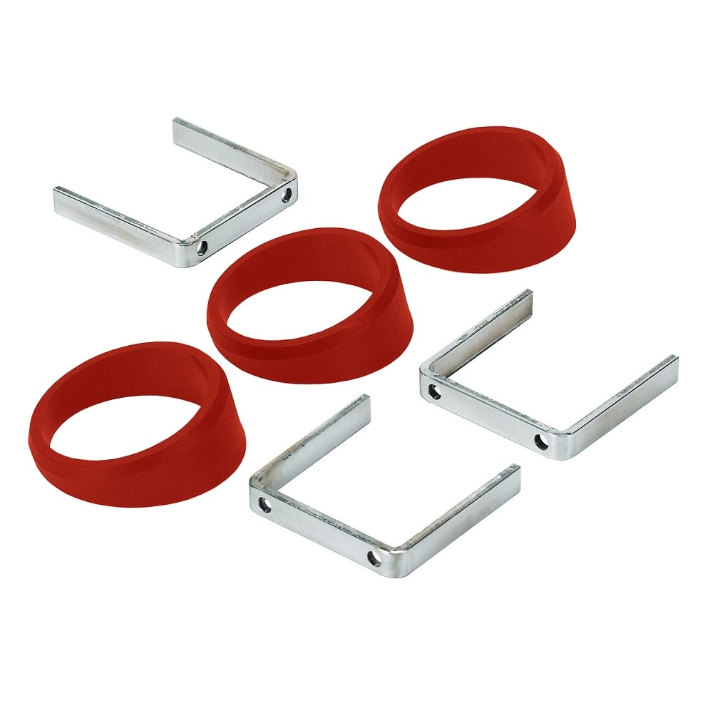 C7 New Custom Painted Angled Gauge Rings - 3pc Set - 2-5/8 Inch Gauges 2014-2019