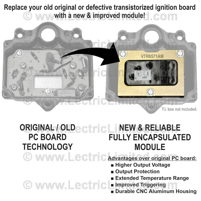C2-C3 New Transistor Ignition Amplifier Box Module 1964-1971