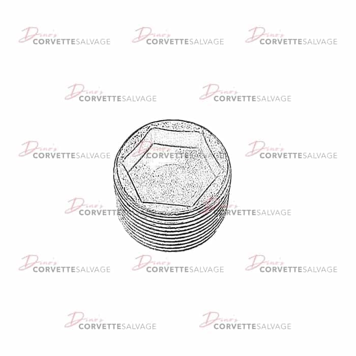 C4 Used Transmission Oil Fill & Drain Plug 1989-1996
