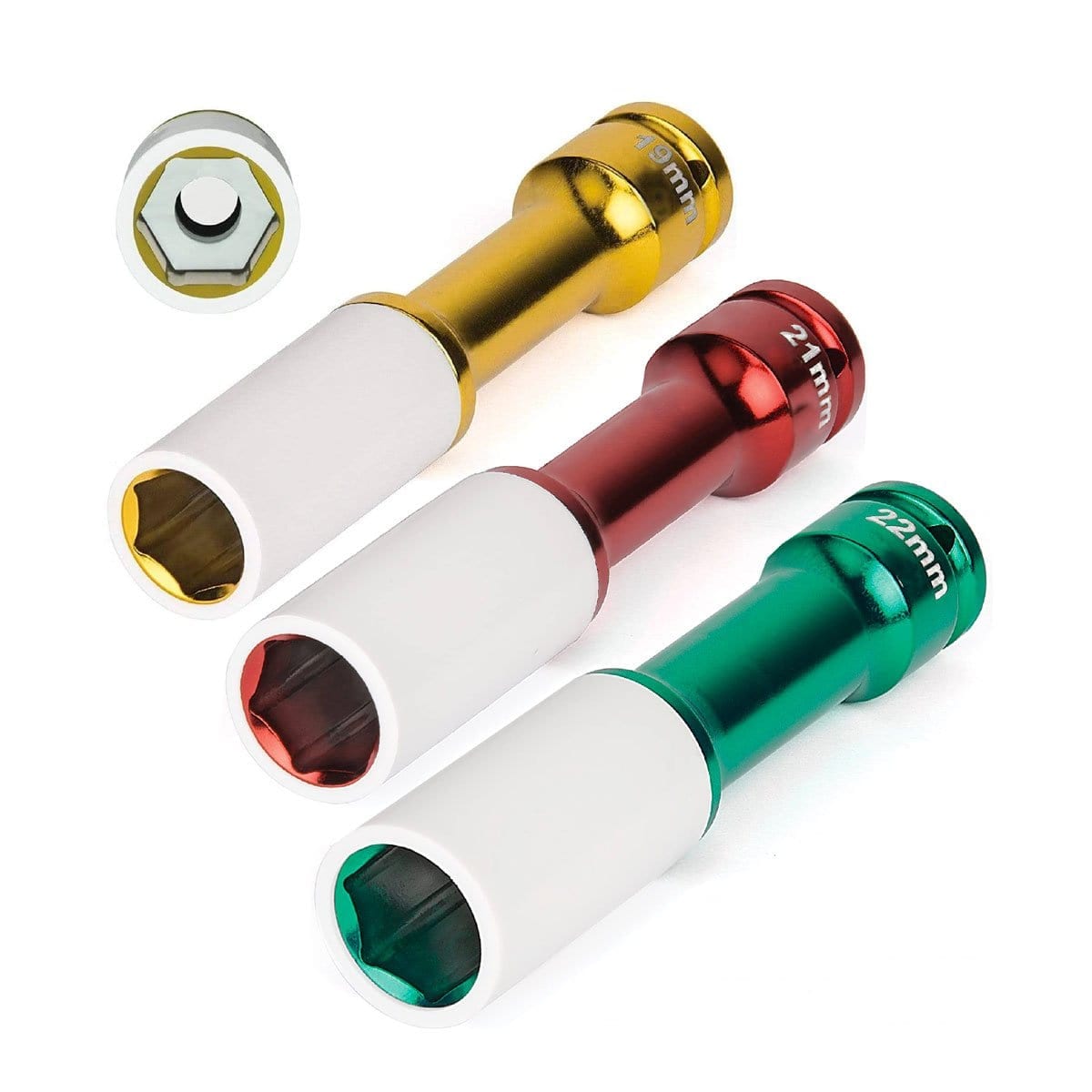 New C8 Protective Lug Nut Tool in Full set (19mm 21mm 22mm) 2020-2026