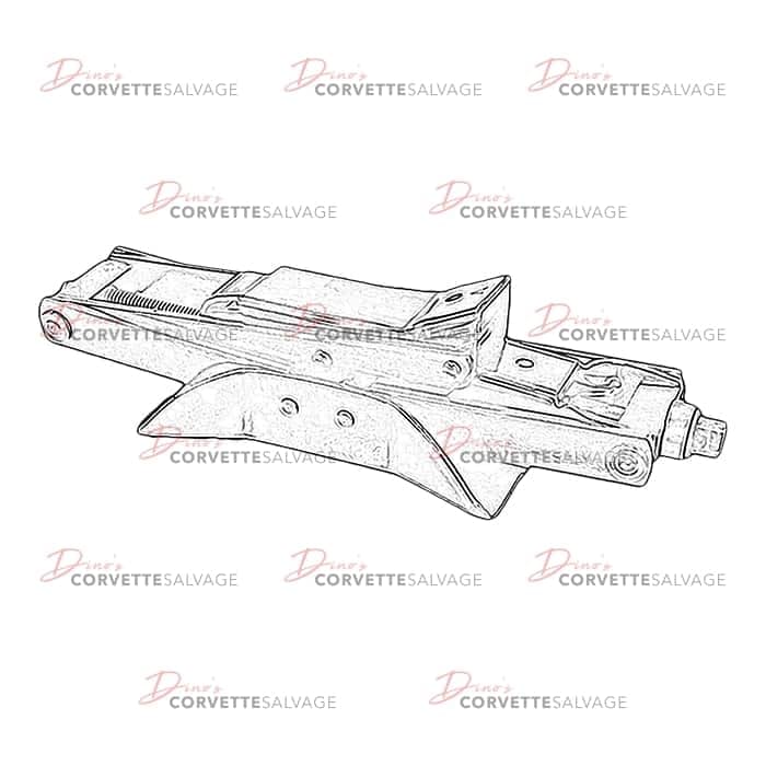 C3 Used Scissor Type Jack 1975-1982