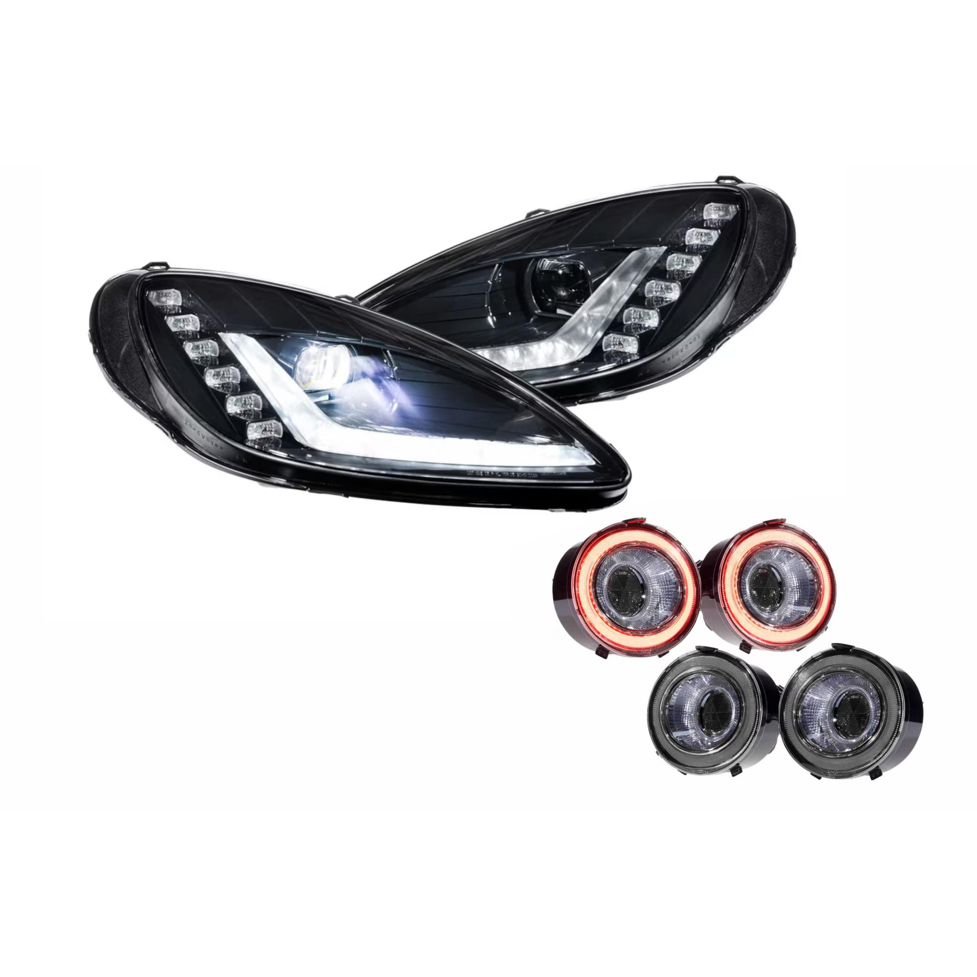 05-13 Corvette C6 Gen 1 Headlight and Taillight Kit