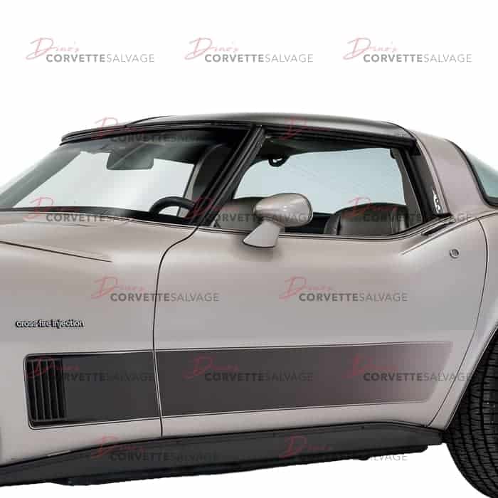 C3 New Collector’s Edition Front Door Decal Kit 1982