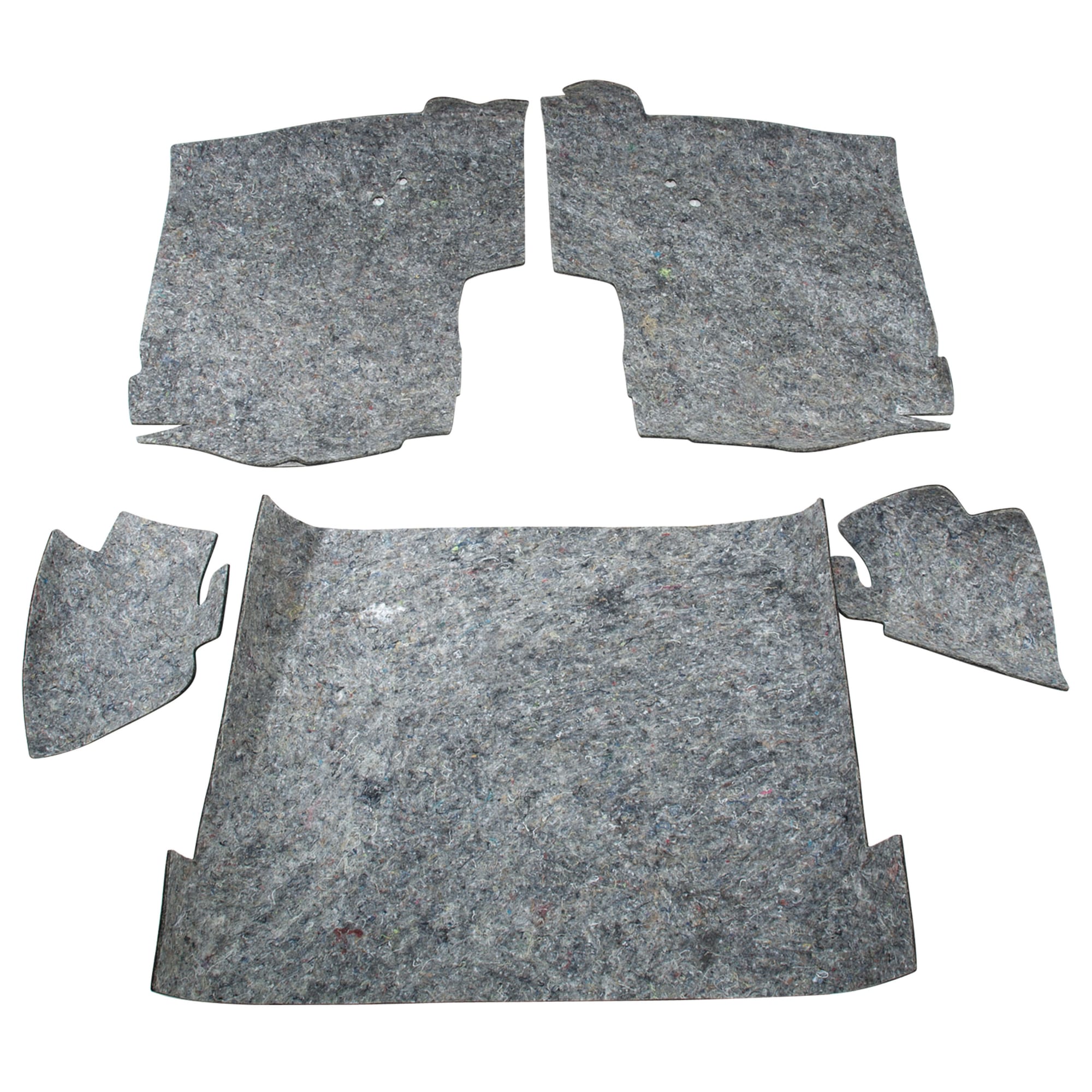 C3 New Carpet Insulation Kit, Rear Coupe 1968-1982